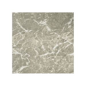 Grey Marble Grey Vinyl Floor Tiles 20 PCs Self Adhesive Flooring - Actual Size